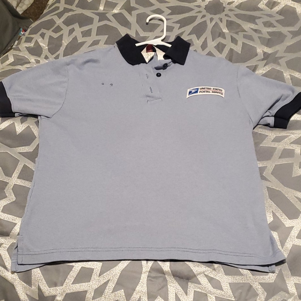 Postal clerk polo